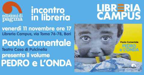 Bari, Paolo Comentale presenta 